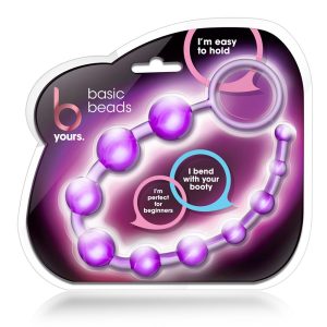 Fioletowe koraliki analne B Yours Basic