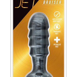 Czarna węglowa wtyczka analna Jet Bruiser