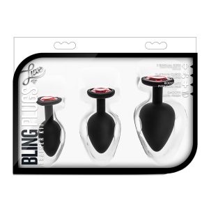 LUXE BLING PLUGS TRAINING KIT RED GEMS