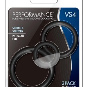 Silikonowe pierścienie na penisa Performance VS4