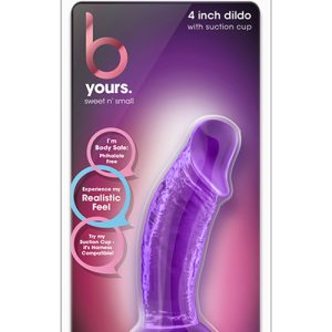 B YOURS SWEET N SMALL 4 INCH DILDO PURPLE