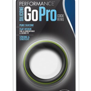 PERFORMANCE SILICONE GO PRO COCK RING BLACK/GREEN