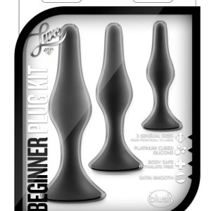 Czarny zestaw wtyczek dla początkujących Luxe