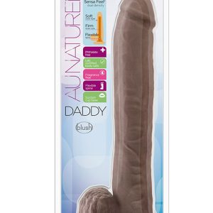 AU NATURAL DADDY 14 INCH SENSA FEEL DILDO