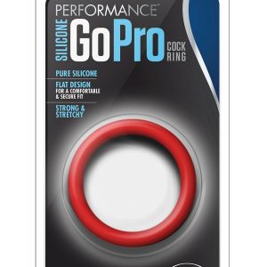 PERFORMANCE SILICONE GO PRO COCK RING RED