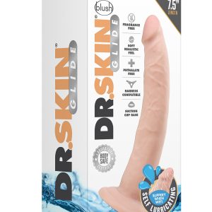 Samosmarujące się dildo Dr Skin 7 inch
