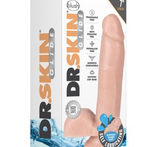 Samosmarujące dildo Dr Skin 7 inch