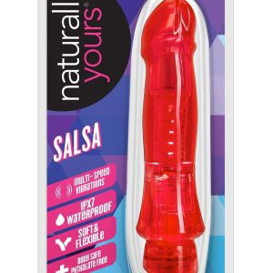 Czerwony wibrator Naturally Yours Salsa