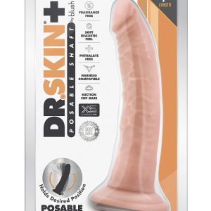 Realistyczne dildo Dr Skin Plus Posable 7 inch