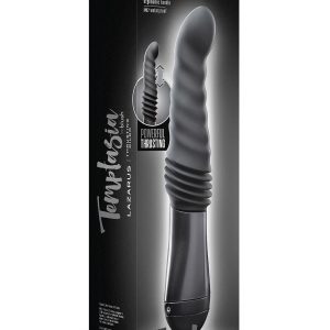 TEMPTASIA LAZARUS THRUSTING DILDO BLACK