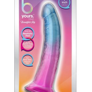 Silikonowe dildo Beautiful Sky 7 inch B Yours Sunset