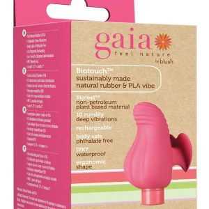 Mini wibrator Gaia Eco Love Coral