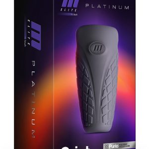 Czarny masturbator M Elite Platinium Gript