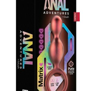 Wtyczka analna Anal Adventures Matrix Duo Loop Plug Copper
