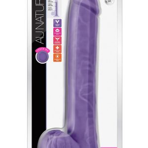 AU NATUREL BOLD DADDY 14 INCH DILDO PURPLE