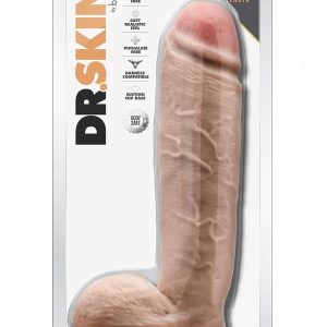 Realistyczne dildo z jądrami Dr Skin Mr. Mister 10.5 inch
