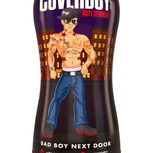 Beżowy samosmarujący masturbator Loverboy Bad Boy Next Door