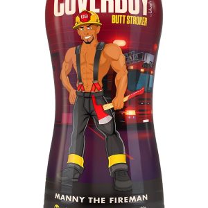 COVERBOY MANNY THE FIREMAN SELF LUBRICATING STROKER TAN