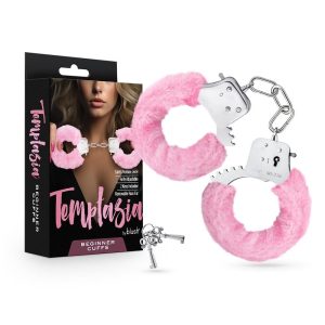 TEMPTASIA BEGINNER CUFFS PINK