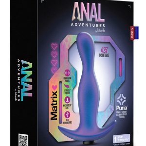 ANAL ADVENTURES MATRIX ODYSSEY PROSTATE STIMULATOR SPACE AGE BLUE