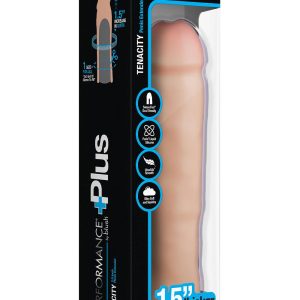PERFORMANCE PLUS 2 INCH SILICONE PENIS XTENDER BEIGE