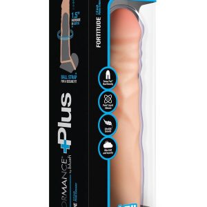 PERFORMANCE PLUS 2.5 INCH SILICONE PENIS XTENDER BEIGE