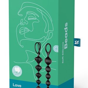 SATISFYER LOVE BEADS BLACK