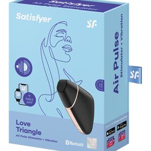 SATISFYER LOVE TRIANGLE CONNECT APP BLACK