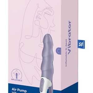 SATISFYER AIR PUMP VIBRATOR 1 DARK VIOLET