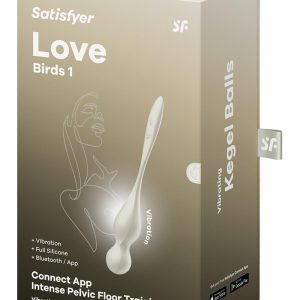 SATISFYER LOVE BIRDS 1 CONNECT APP WHITE
