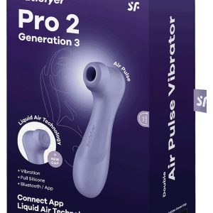 SATISFYER PRO 2 GENERATION 3
 CONNECT APP LILAC