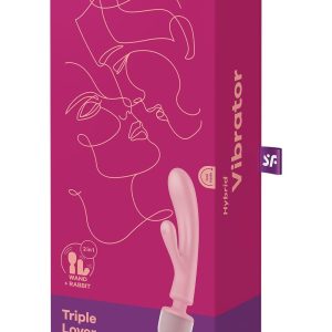 SATISFYER TRIPLE LOVER PINK
