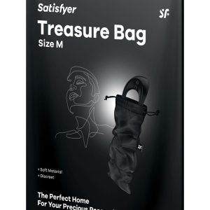 SATISFYER TREASURE BAG M BLACK