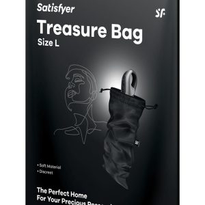 SATISFYER TREASURE BAG L BLACK