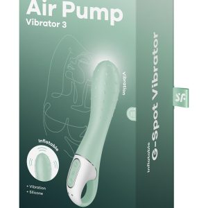 SATISFYER AIR PUMP VIBRATOR 3 MINT
