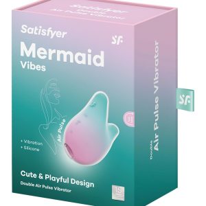SATISFYER MERMAID VIBES MINT/PINK