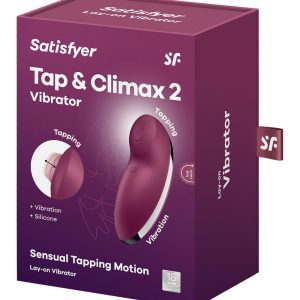 SATISFYER TAP AND CLIMAX 2 RED