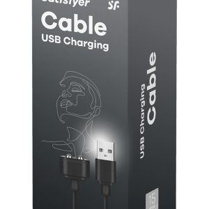 SATISFYER USB CHARGING CABLE BLACK