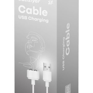 SATISFYER USB CHARGING CABLE WHITE