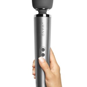 LE WAND GREY RECHARGEABLE MASSAGER