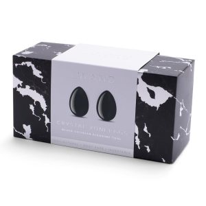 LE WAND CRYSTAL YONI EGGS BLACK OBSIDIAN