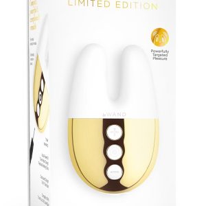 LE WAND DOUBLE VIBE WHITE GOLD