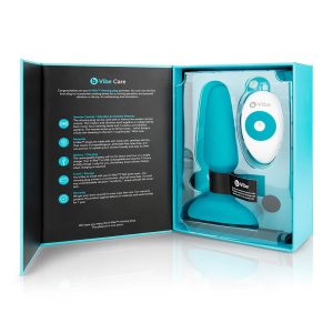 B-VIBE RIMMING PLUG 2 TEAL