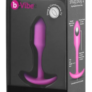B-VIBE SNUG PLUG 1 FUCHSIA