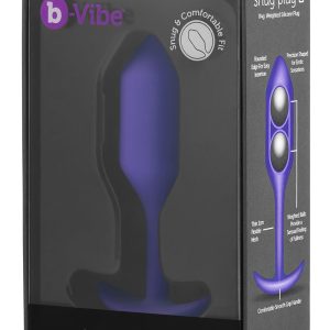 B-VIBE SNUG PLUG 2 PURPLE