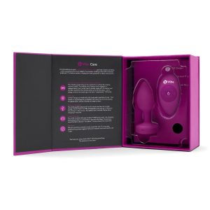 B-VIBE VIBRATING JEWEL PLUG S/M FUCHSIA