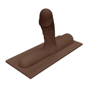 COWGIRL BRONCO SILICONE ATTACHMENT - CHOCOLATE