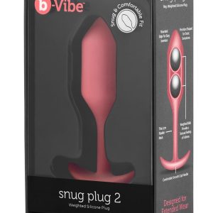 B-VIBE SNUG PLUG 2 CORAL