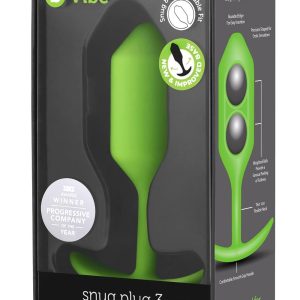 B-VIBE SNUG PLUG 3 LIME