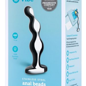 B-VIBE STAINLESS STEEL ANAL BEADS